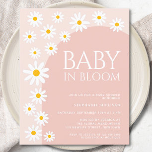 Budgetera Daisy Baby i Bloom Girl Baby Shower Inbj