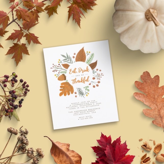 Budgetera - drick och var tacksam Thanksgiving (Skapare uppladdad)