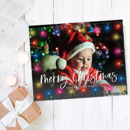 Budgetera God jul Ljus Foto Flygblad