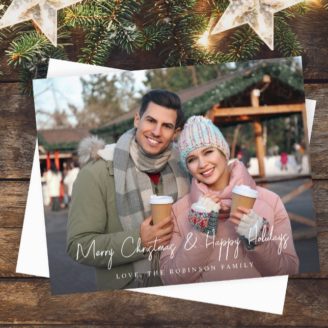 Budgetera God jul och HH-minimalistiskt H-foto (Skapare uppladdad)