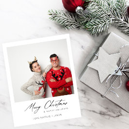 Budgetera God jul snabbfotominimalistisk Flygblad