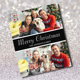 Budgetera God jul två foto Flygblad