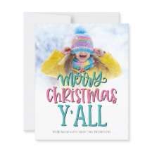 Budgetera God jul Y: Alla fotoskriptkort