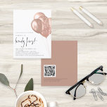 Budgetera Guld-ballonger för Ro QR-kod 21:a Party<br><div class="desc">Budgetera Guld-bubblor QR-kod för Ro 21:a Party Inbjudan. Ett budgetmässigt prist mindre än 4, 5 x 5, 6 tum alternativ. Finns i ett SEMI GLOSS 110 lb-kort LAGRAR, vilket är standardalternativet (rekommenderas för inbjudningar), ELLER SATIN AVSLUTAR 80 lb PAPPER LAGRAR (perfekt för bilagor). Den här versionen av inbjudan är avsedd...</div>