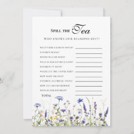 Budgetera Lila Blommigtar Bridgerton Möhippa Inbjudningar