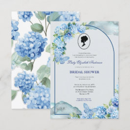 Budgetera Lila Blommigtar Bridgerton Möhippa Inbjudningar