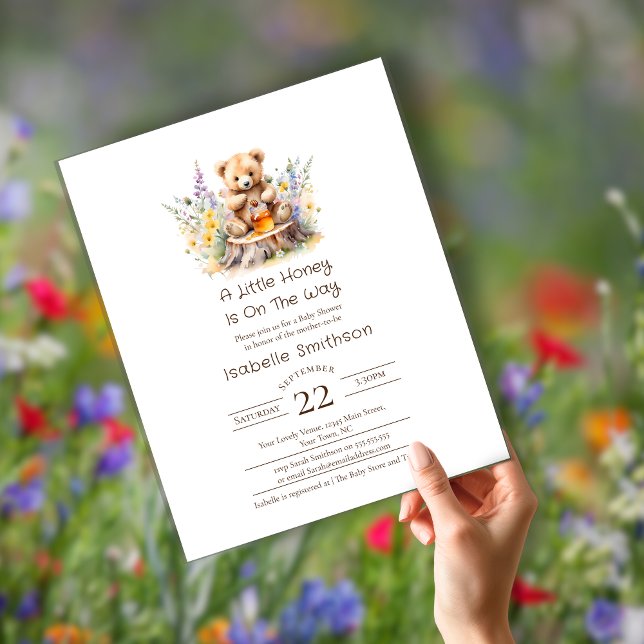 Budgetera lilla honungen på det sätt som Teddy Bab (Skapare uppladdad)