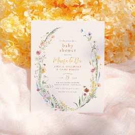 Budgetera Mamma till Bee WildblomBoho Girl Baby Sh
