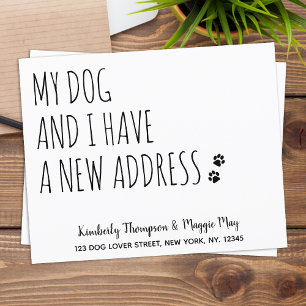 Budgetera min Hund och min Nya adress Flytta för H