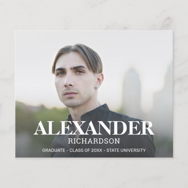 Budgetera Mod Namn Photo Studentfest Flygblad (Framsidan)