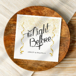 Budgetera natten före förnyad prövning pappersservett