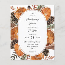 Budgetera Orangar, servermåltid för rustisk Helgda