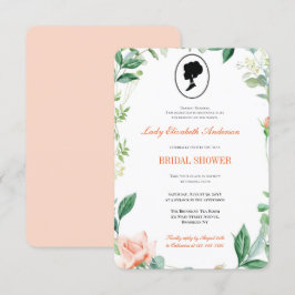 Budgetera Rosa WildblommBridgerton Möhippa Inbjudningar