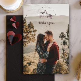 Budgetera Rustic Mountains Romantic Photo Bröllop