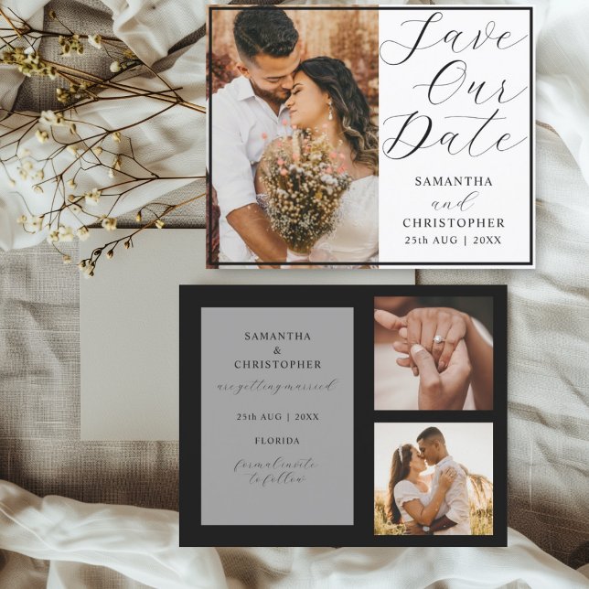 Budgetera Spara vårt svartvitt-foto Bröllop (Skapare uppladdad)