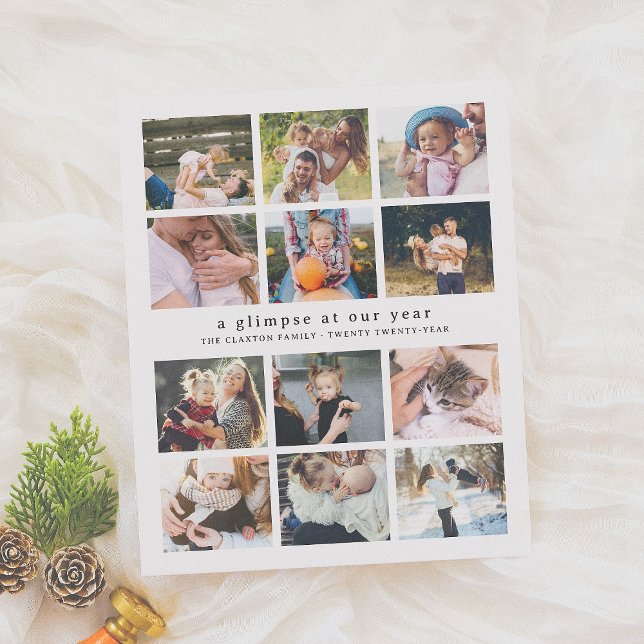 Budgetera vårt år - minimalistisk 12-fotomul (Skapare uppladdad)