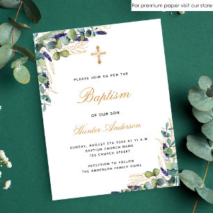Budgeterad baptism - eukalyptus greeneri blue-inbj