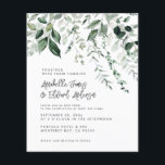 Budgeterad Bröllop-eukalyptus, chic för inbjudan<br><div class="desc">Budgeten Eucalyptus Greenery gör moderna,  minimala trädgårdsinbjudningar och detaljer om party i elegant bröllop. Enkel botanisk contemporary.</div>