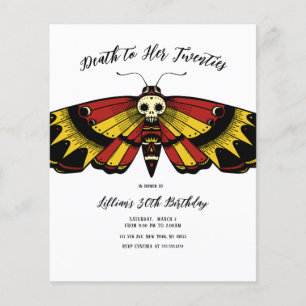 Budgeterad död till 20-årsjubileum Moth and Skull