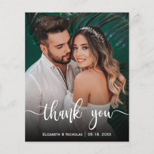 Budgeterad Elegant - Kalligrafi - foto Bröllop Tac