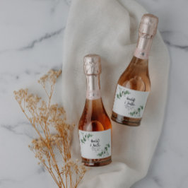 Budgeterad elegant modern eukalyptus botaniska brö