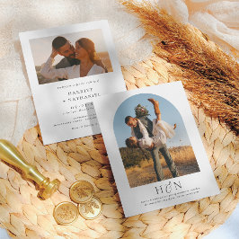 Budgeterad Elegant Romantic Minimalist 2 Photo Brö