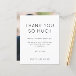 Budgeterad enkel Photo Bröllop Black White Tack