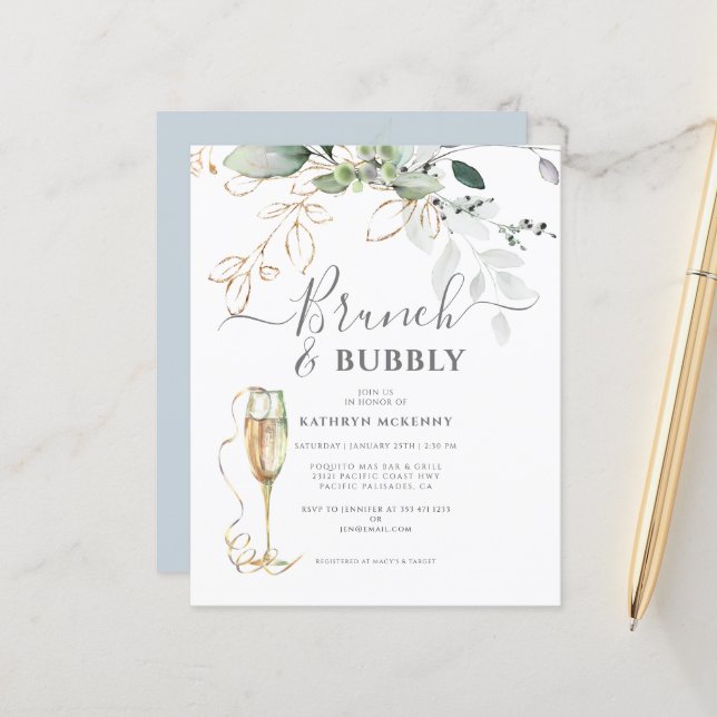 Budgeterad eukalyptus Guld Dusty Blue-Möhippa (Fram/Back In Situ)