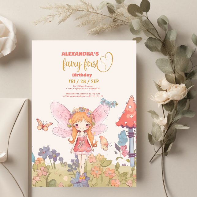 Budgeterad Fairy First Enchanted Woodland 1:a föde Reklamblad (Skapare uppladdad)
