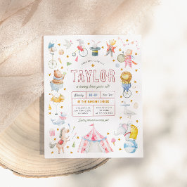 Budgeterad Födelsedagsfest för cirkus för cirkus f