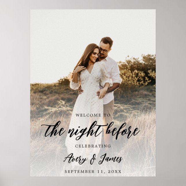 Budgeterad fotorepetitionsmiddag natten före poster (Framsidan)