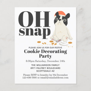 Budgeterad futtig Puppy Cookie-dekorering av Party