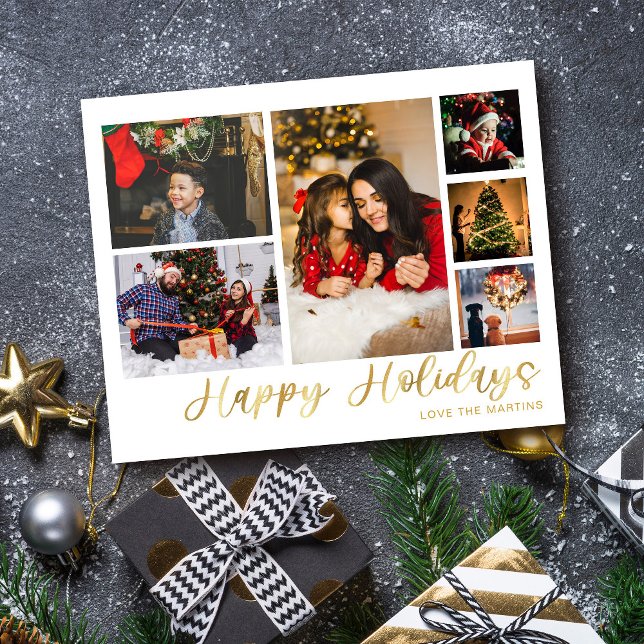 Budgeterad Glad helg Guld 6 - fotosättare Flygblad (Skapare uppladdad)