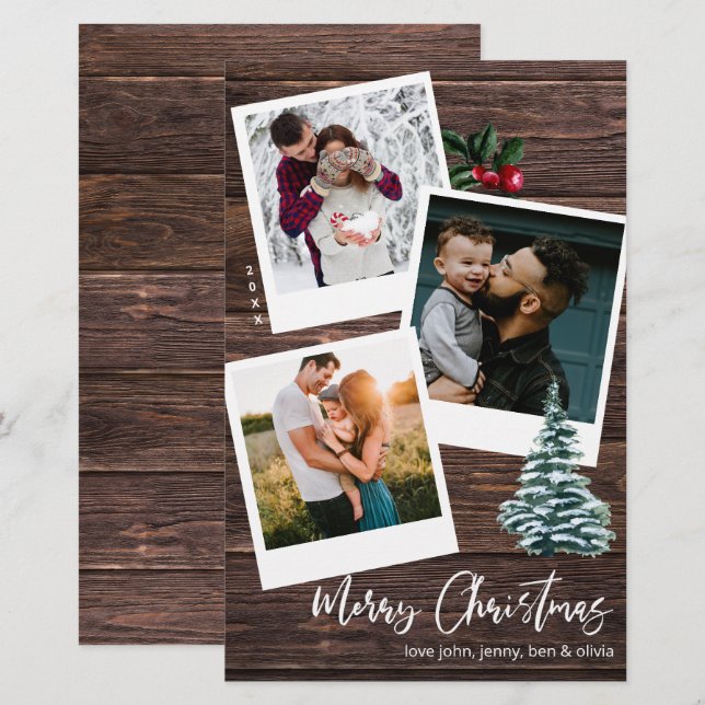 Budgeterad God jul 3, snabbfotostöt, LG (Fram/baksida)