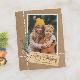 Budgeterad Helgdag för Rustic Gift God jul