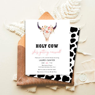 Budgeterad Heliga Western Cowgirl-Möhippa Flygblad