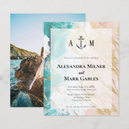 Budgeterad inbjudan till Golden Beach Anchor Photo