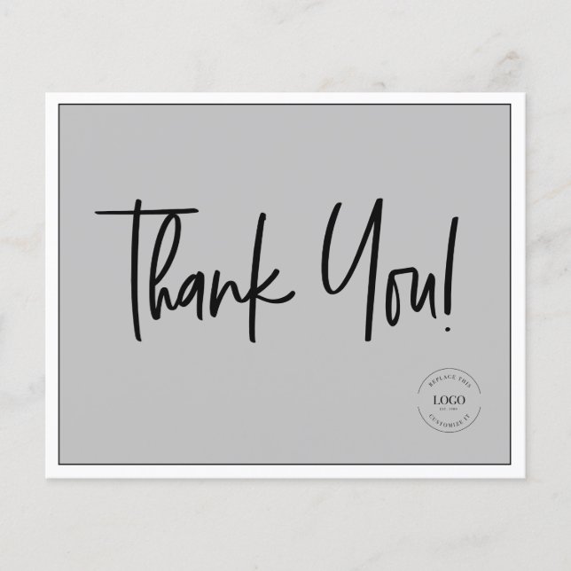 Budgeterad Logotyp Social QR-kod Tack Flygblad (Framsidan)