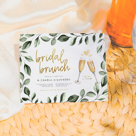 Budgeterad Möhippa Brunch Champagne & Eucalyptus