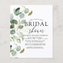 Budgeterad Möhippa Greenery Eucalyptus