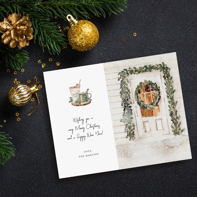 Budgeterad Mysigt Helgdag Dörr, Hett Drink-Helgdag Flygblad (Skapare uppladdad)