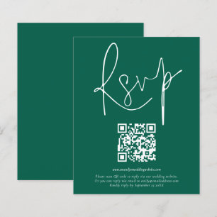 Budgeterad QR-kodskript Bröllop Emerald OSA