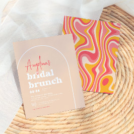 Budgeterad Rosa Hippie Boho Arch Brunch Möhippa