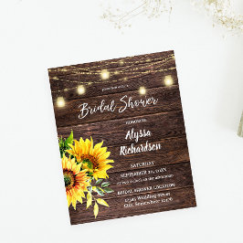 Budgeterad solrosa, Wood Ljus Möhippa Flyer