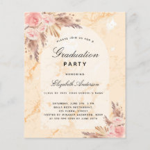 Budgeterad Studentfest pampas gräs marble 2025