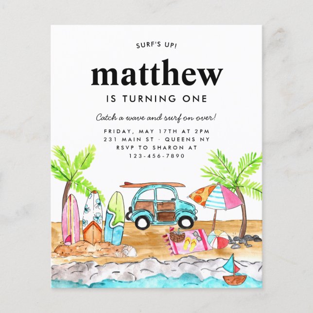 Budgeterad Surfas upp-bacheminnets överlevnadsdag (Framsida)