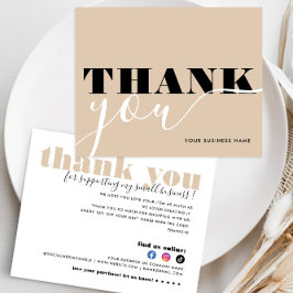 Budgeterad Tack för din inköpsorder