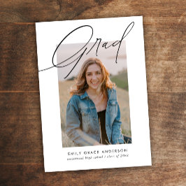 Budgeterad Trendig Kalligrafi tre foto Studenten Meddelande