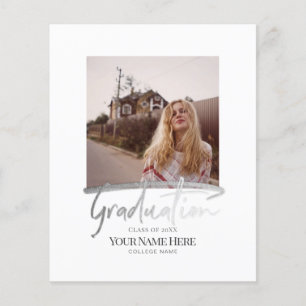 Budgeterade moderna fotoinbjudningar i Elegant Stu Flygblad