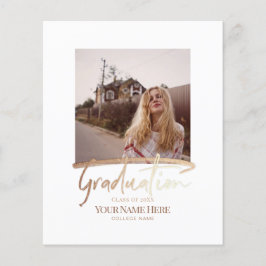 Budgeterade moderna fotoinbjudningar i Elegant Stu Flygblad